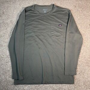 Dickies Long Sleeve Performance Tee Mens XL Shirt Moisture Wicking‎ Work